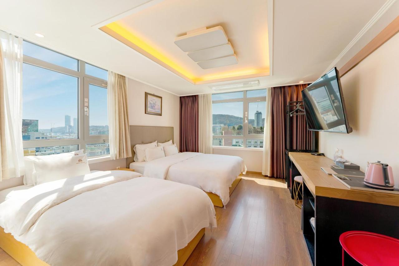 Central Park Hotel بوسان المظهر الخارجي الصورة