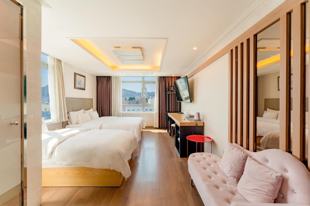 Central Park Hotel بوسان المظهر الخارجي الصورة