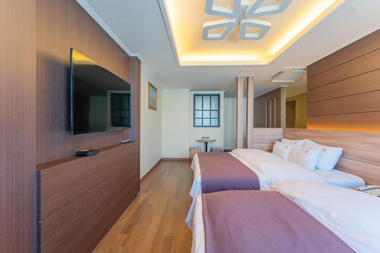 Central Park Hotel بوسان المظهر الخارجي الصورة